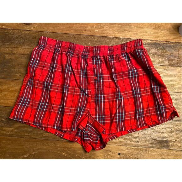 Victoria’s Secret PINK Medium red pajama lounge shorts - Picture 1 of 6